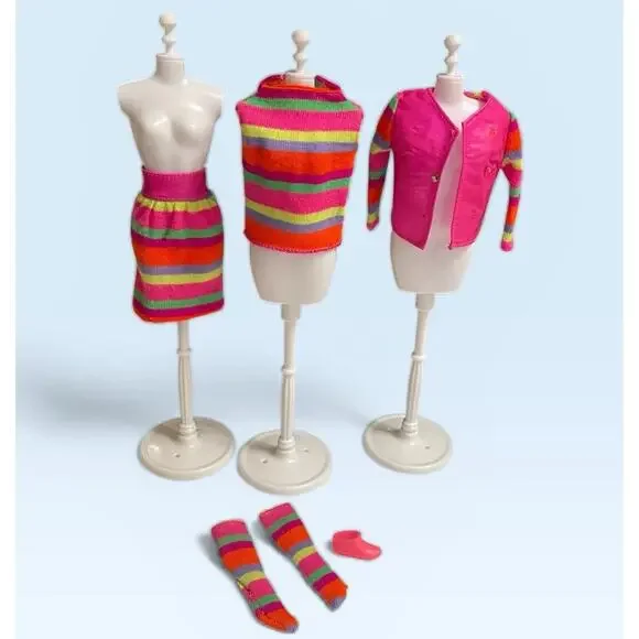 Barbie Stacey Sears #1545 Stripe are Happening Gift Set 1968 Outfit Only! READ
